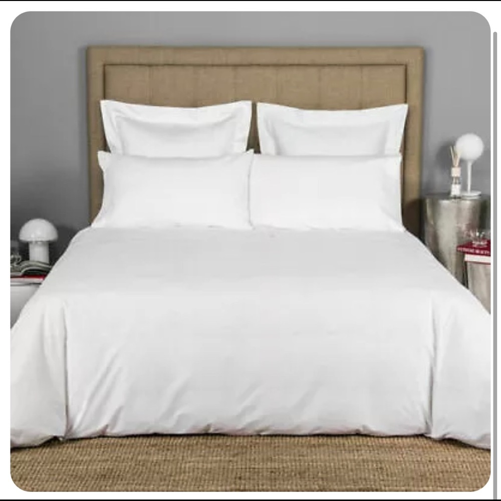 Frette 1860 Luxury Linens 100% Cotton KING Duvet Cover